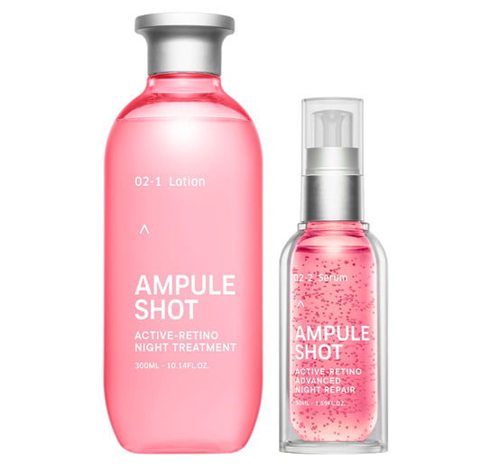 Ampule Shot Night Repair Serum 300ml / Night Skin Care Beauty Serum 50ml