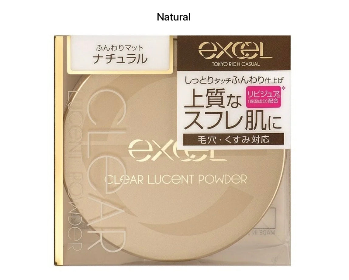 Excel Clear Lucent Powder 光感透亮蜜粉20g